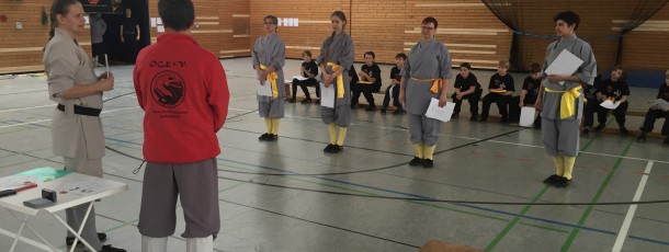 12.12.2015 Prüfungen der Schüler des Shaolin Kultur Verein e.V.